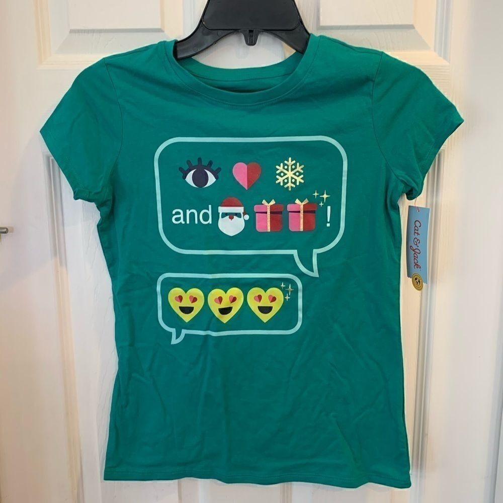 I Love Snow and Santa Presents Cat & Jack Tee